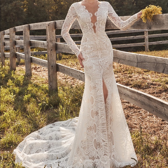 Calla Blanche Dresses & Skirts - Calla Blanche Fern Wedding Dress (NWT - originally $1,700)